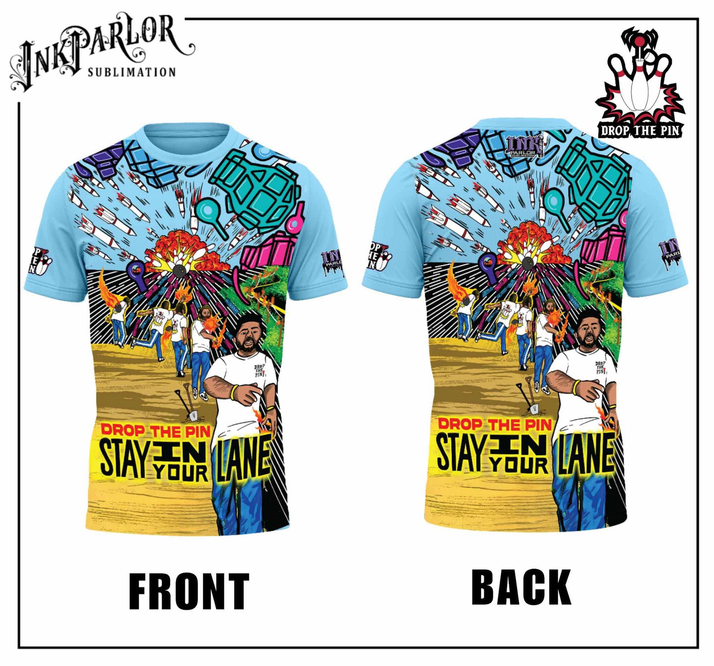 Graphic Jersey (Blue)