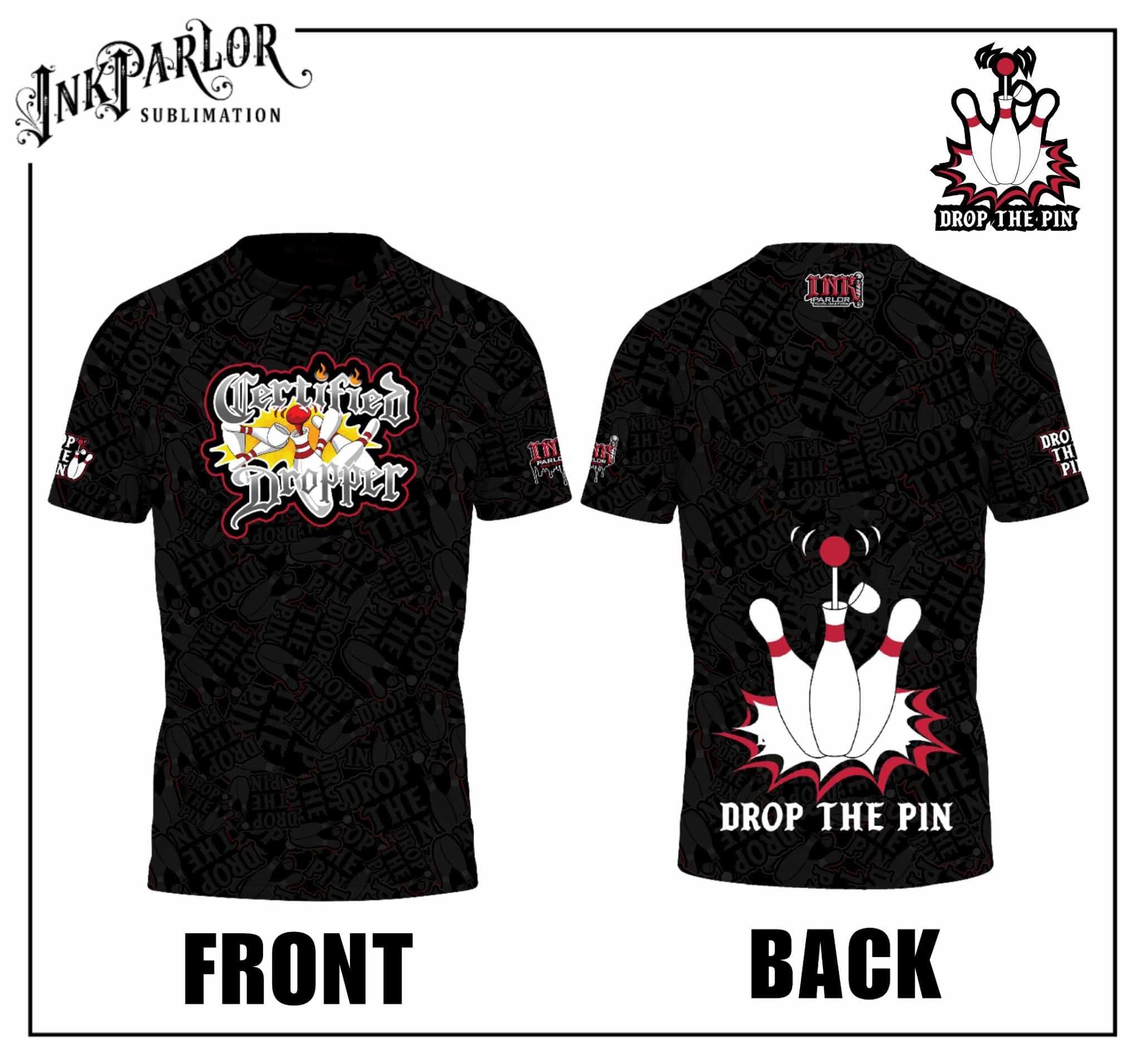Certified Pin Dropper Jersey โ Drop The Pin Bowling