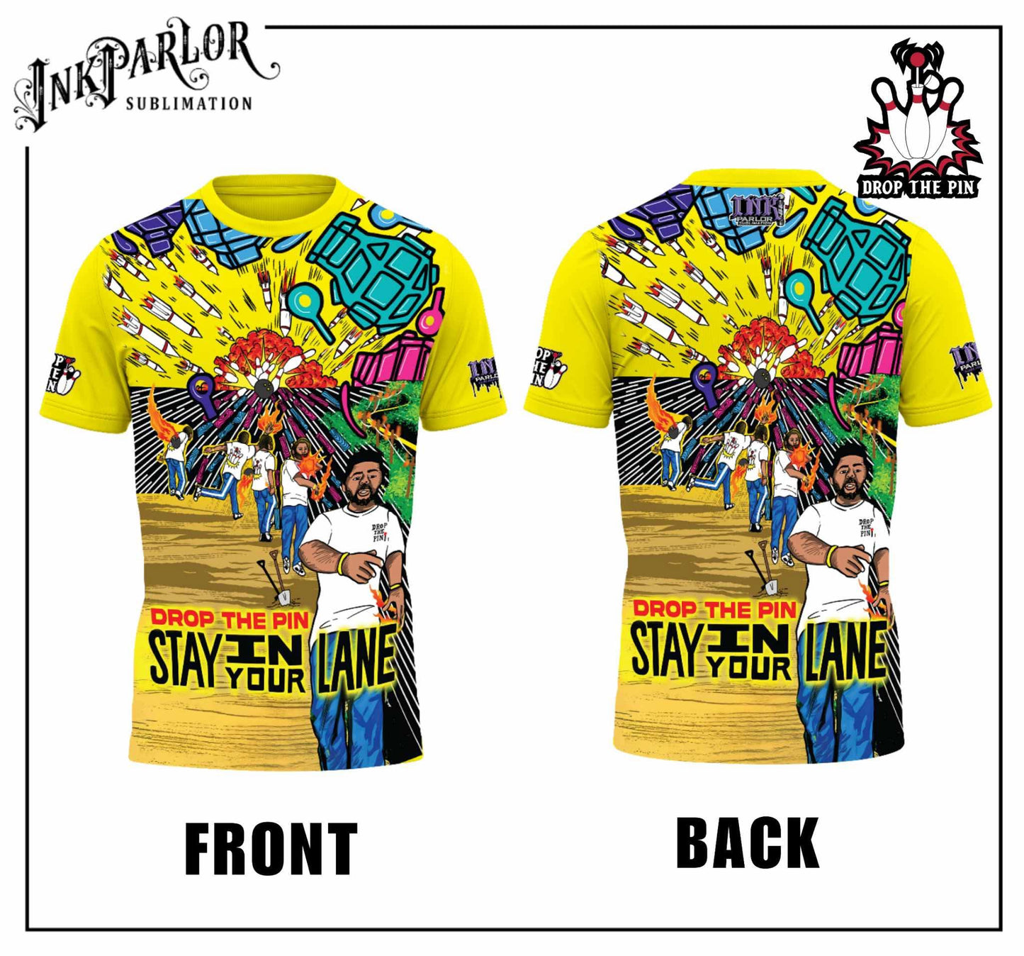 Graphic Jersey (Yellow)
